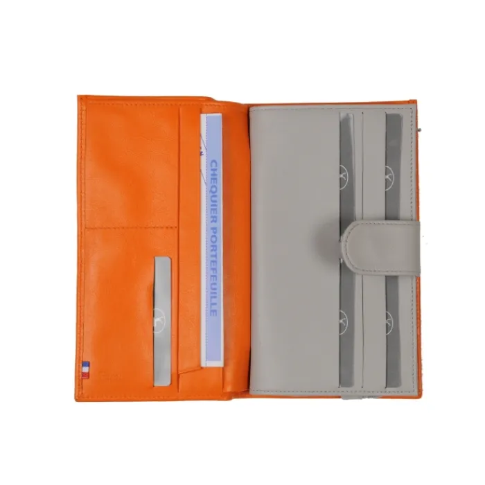 Frandi Portefeuille femme cuir ->Femme Compagnon Cuir