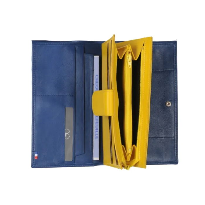 Frandi Portefeuille femme cuir ->Femme Compagnon Cuir