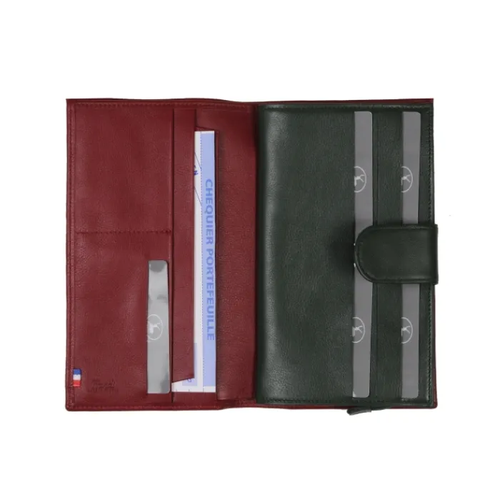 Frandi Portefeuille femme cuir ->Femme Compagnon Cuir