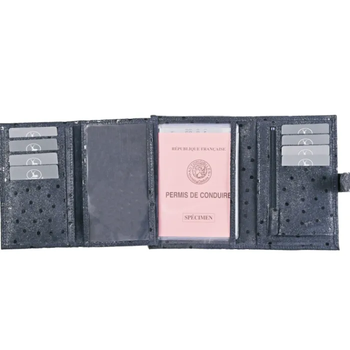 Frandi Portefeuille femme cuir 3 volets>Femme Portefeuille Cuir