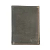 Frandi Portefeuille fin cuir noir ->Homme Portefeuille Cuir