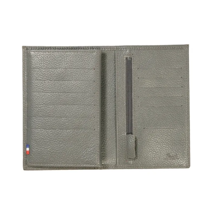 Frandi Portefeuille grand modèle en cuir ->Homme Portefeuille Cuir