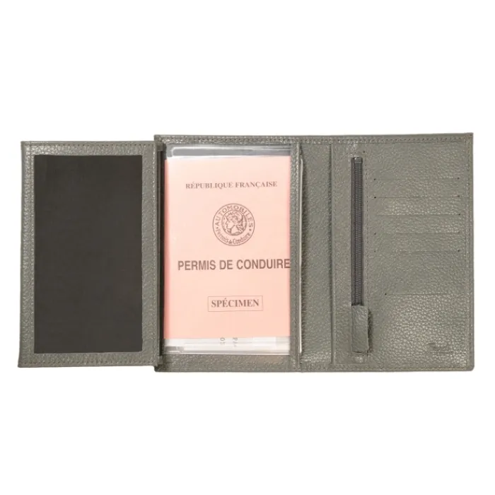 Frandi Portefeuille grand modèle en cuir ->Homme Portefeuille Cuir
