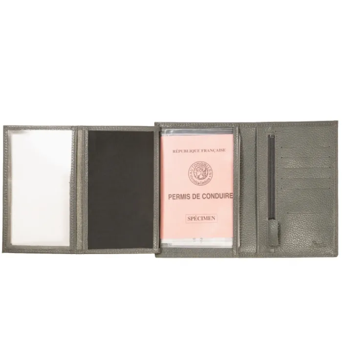 Frandi Portefeuille grand modèle en cuir ->Homme Portefeuille Cuir
