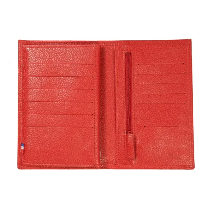 Frandi Portefeuille grand modèle en cuir ->Homme Portefeuille Cuir