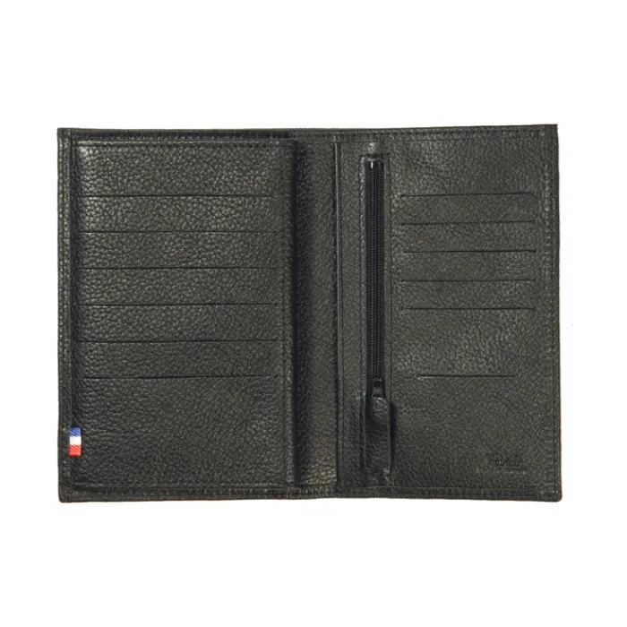 Frandi Portefeuille grand modèle en cuir ->Homme Portefeuille Cuir