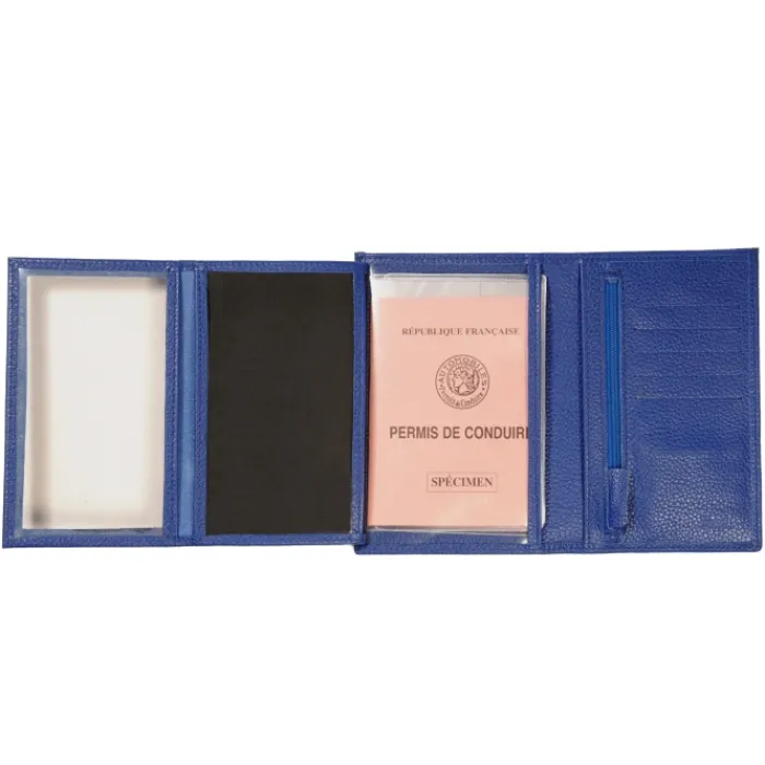 Frandi Portefeuille grand modèle en cuir ->Homme Portefeuille Cuir