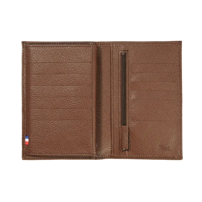 Frandi Portefeuille grand modèle en cuir ->Homme Portefeuille Cuir