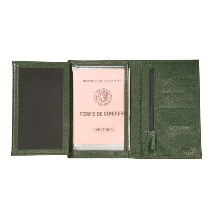 Frandi Portefeuille grand modèle en cuir ->Homme Portefeuille Cuir