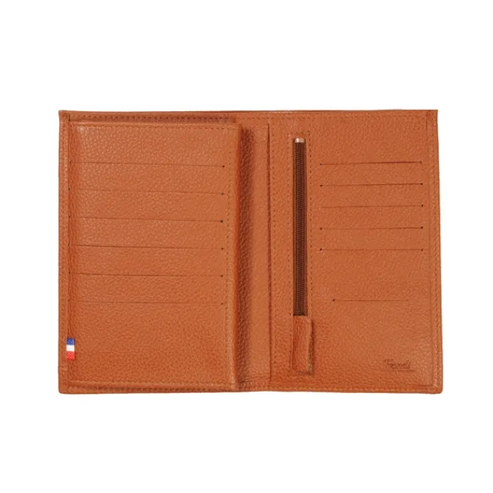 Frandi Portefeuille grand modèle en cuir ->Homme Portefeuille Cuir