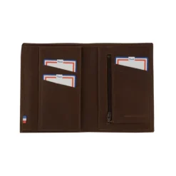 Frandi Portefeuille haut de gamme cuir noir, marron ou gold -><noscript><img width=