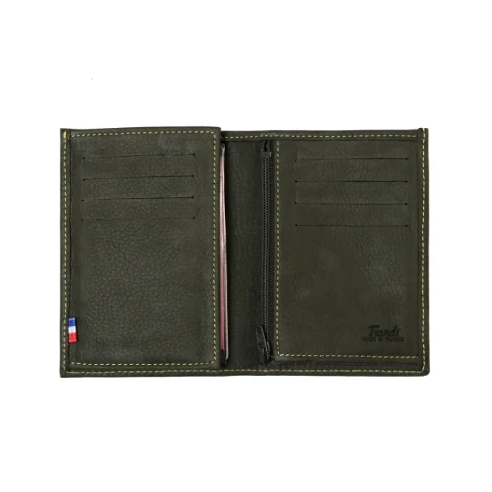 Frandi Portefeuille homme 12 cm ->Homme Portefeuille Cuir