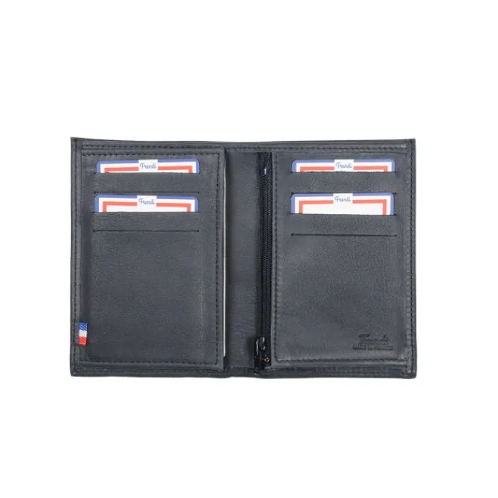 Frandi Portefeuille homme 12 cm ->Homme Portefeuille Cuir