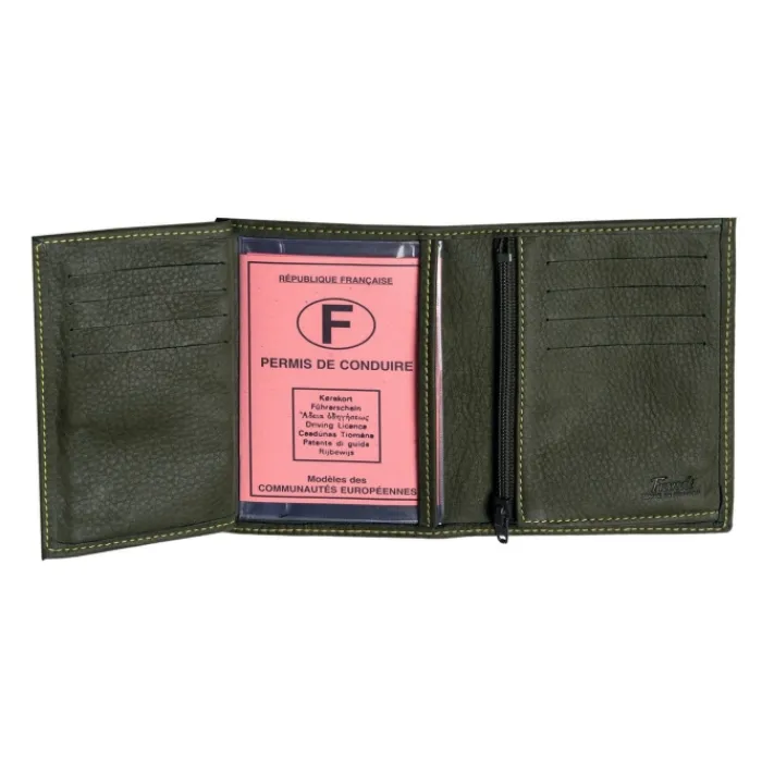 Frandi Portefeuille homme 12 cm ->Homme Portefeuille Cuir