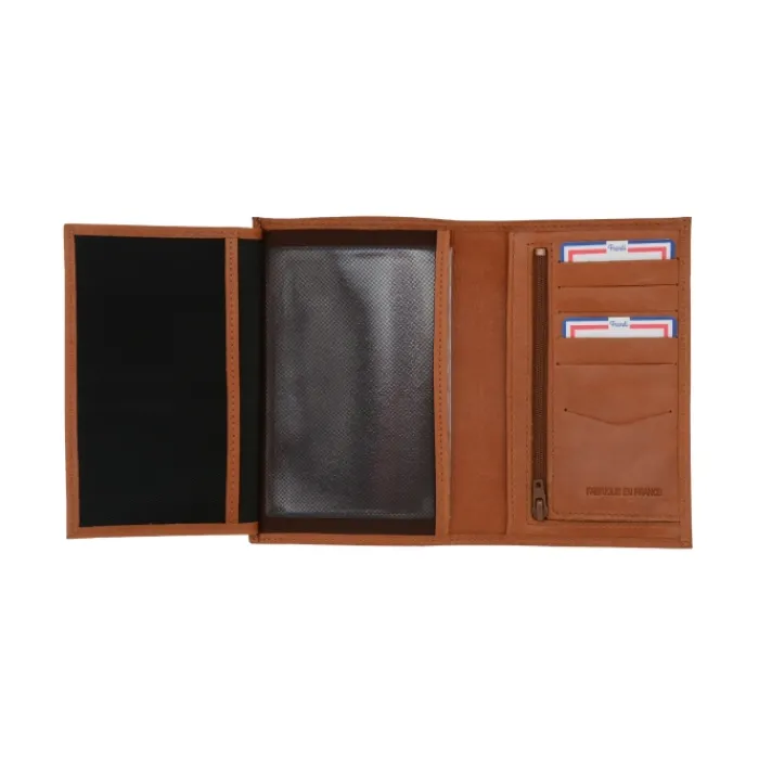 Frandi Portefeuille homme cuir fermeture billet ->Homme Portefeuille Cuir