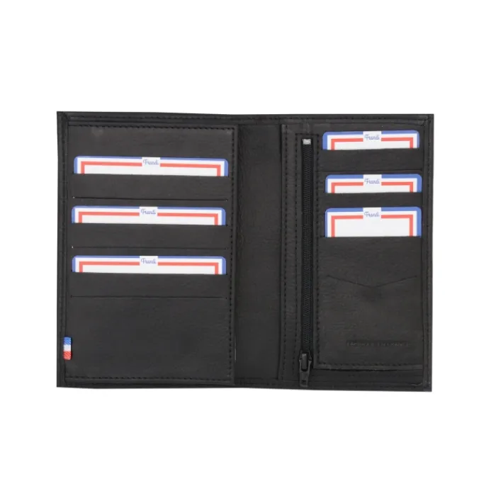 Frandi Portefeuille homme cuir fermeture billet ->Homme Portefeuille Cuir