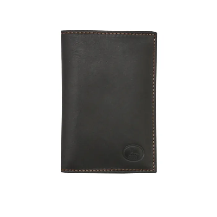 Frandi Portefeuille homme cuir marron foncé ->Homme Porte-Carte Cuir | Portefeuille Cuir
