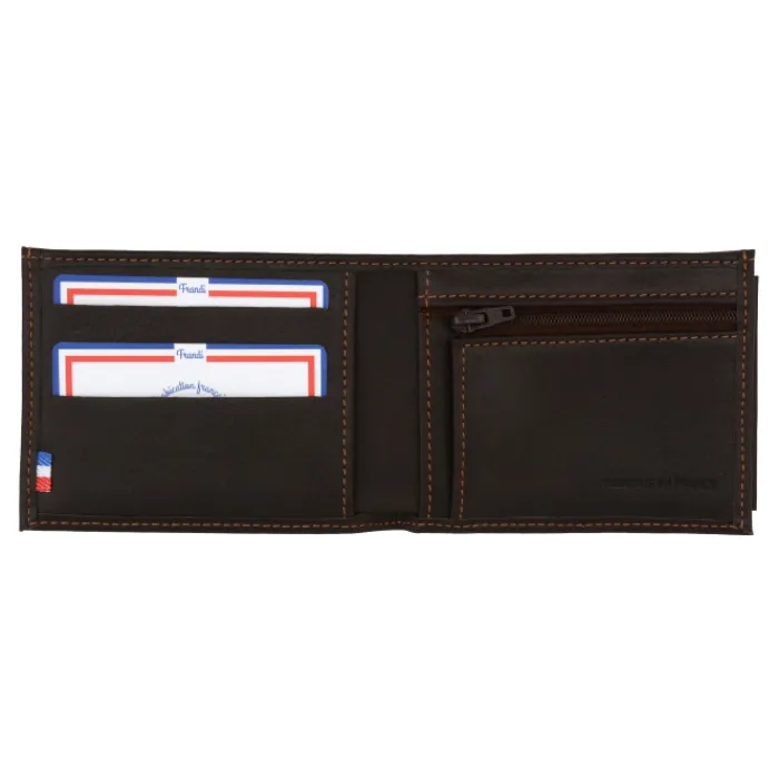 Frandi Portefeuille homme en cuir ->Homme Portefeuille Cuir