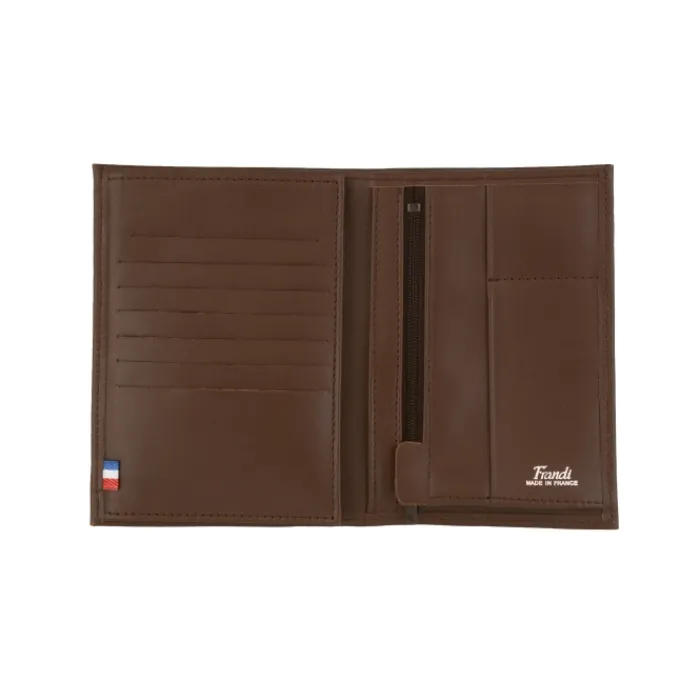 Frandi Portefeuille Luxe Senior>Homme Portefeuille Anti Rfid Cuir