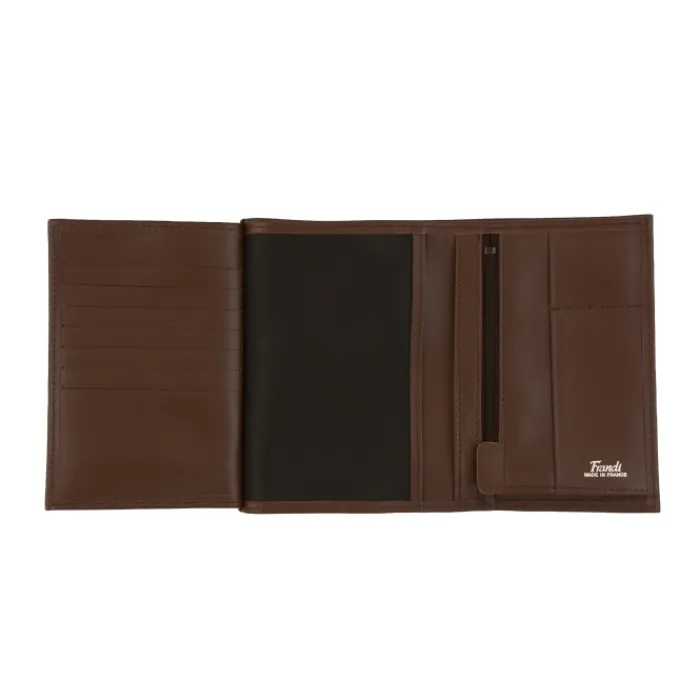 Frandi Portefeuille Luxe Senior>Homme Portefeuille Anti Rfid Cuir