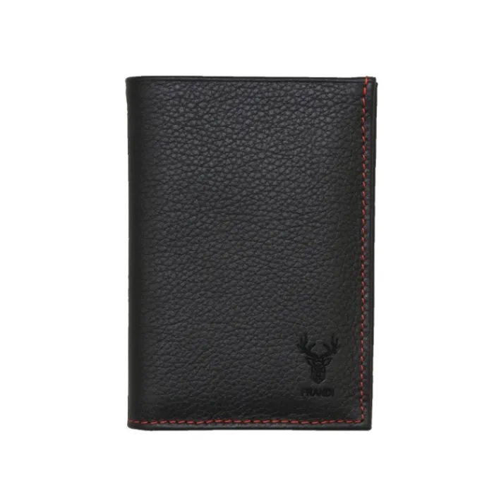 Frandi Portefeuille RFID Grainé>Homme Portefeuille Anti Rfid Cuir