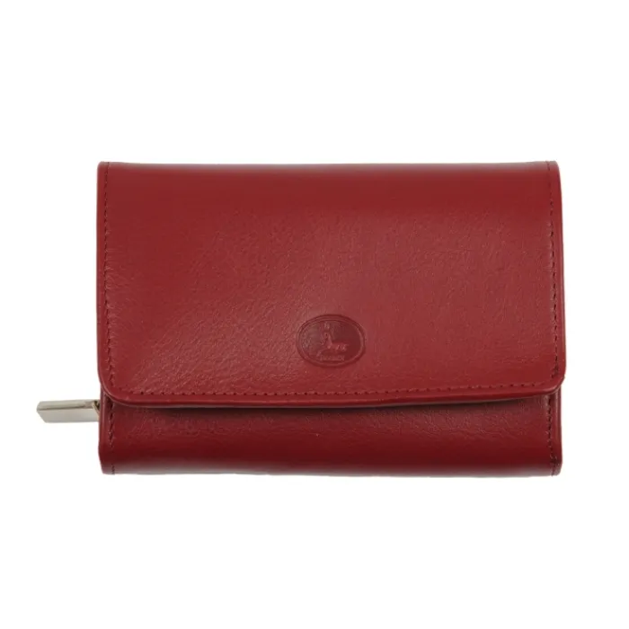 Frandi Portefeuille zippé en cuir ->Femme Portefeuille Cuir