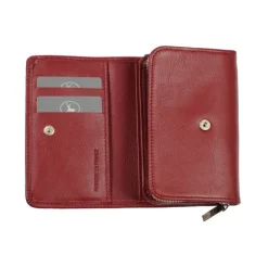 Frandi Portefeuille zippé en cuir -><noscript><img width=