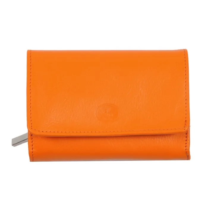 Frandi Portefeuille zippé en cuir ->Femme Portefeuille Cuir