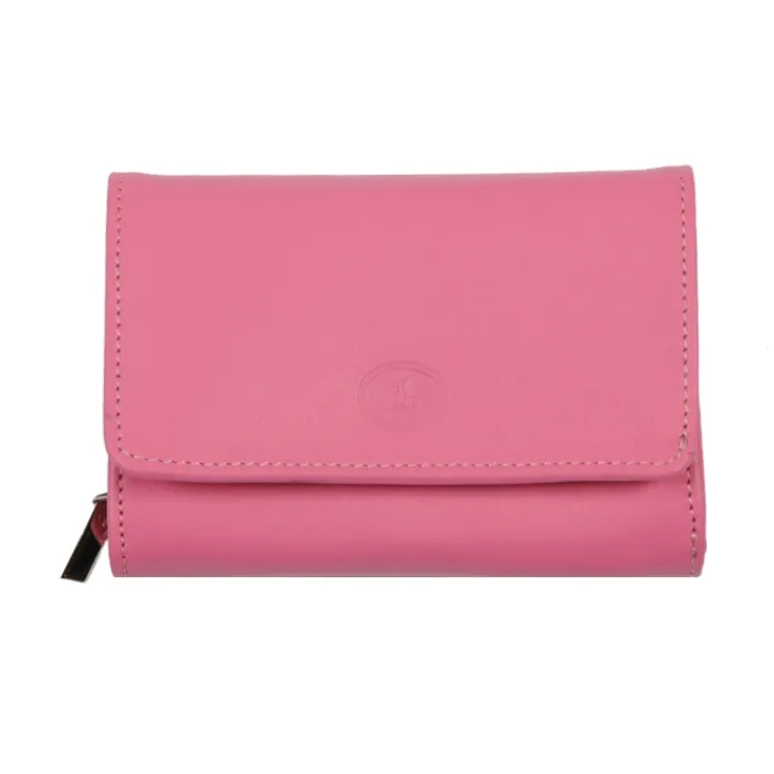 Frandi Portefeuille zippé en cuir ->Femme Portefeuille Cuir