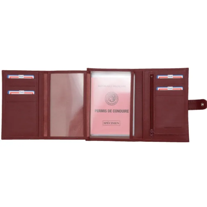 Frandi Portefeuille-cui femme ->Femme Portefeuille Cuir