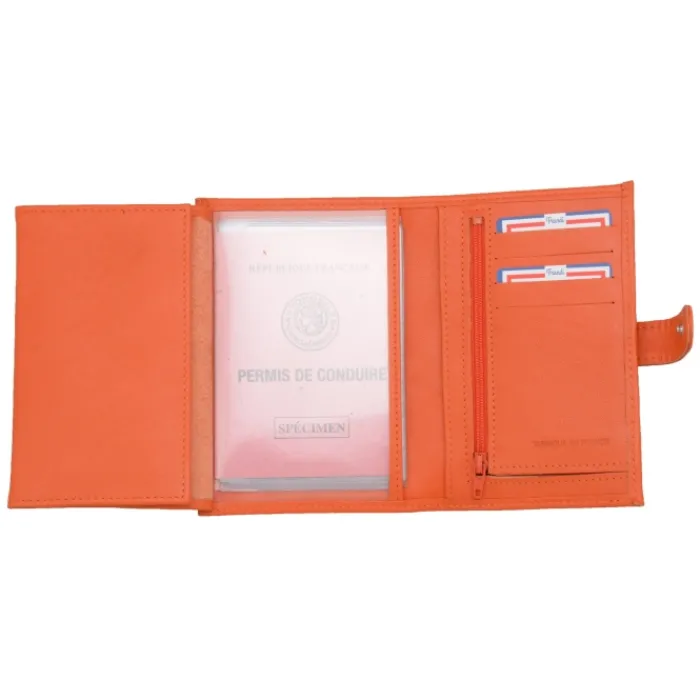 Frandi Portefeuille-cui femme ->Femme Portefeuille Cuir