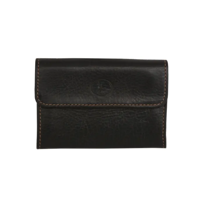 Frandi Porte-monnaie cuir marron homme ->Homme Porte-Monnaie Cuir