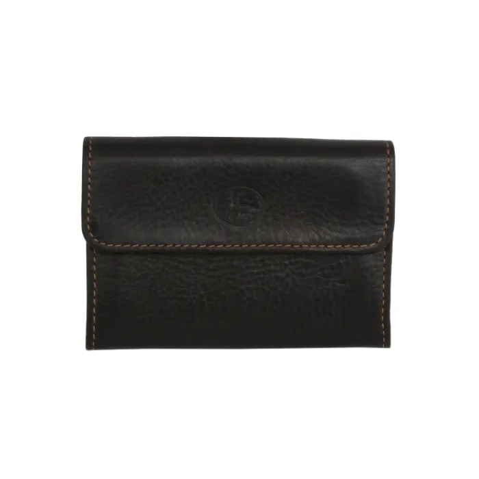 Frandi Porte-monnaie cuir marron homme ->Homme Porte-Monnaie Cuir