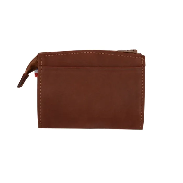 Frandi Porte-monnaie homme cuir marron foncé ->Homme Porte-Monnaie Cuir