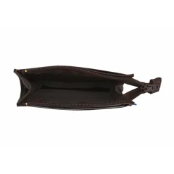 Frandi Porte-monnaie homme cuir marron foncé -><noscript><img width=