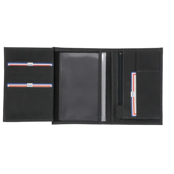 Frandi RFID Portefeuille vintage - 1930>Homme Portefeuille Anti Rfid Cuir