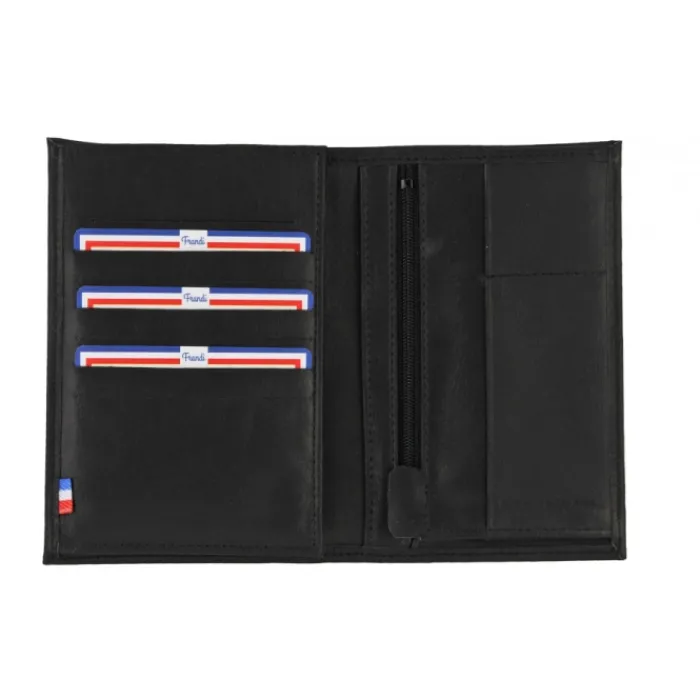 Frandi RFID Portefeuille vintage - 1930>Homme Portefeuille Anti Rfid Cuir