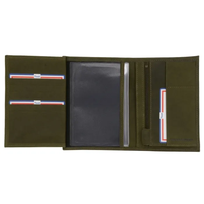 Frandi RFID Portefeuille vintage - 1930>Homme Portefeuille Anti Rfid Cuir
