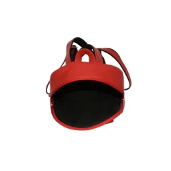 Frandi Sac à dos homme en cuir rouge et noir -><noscript><img width=