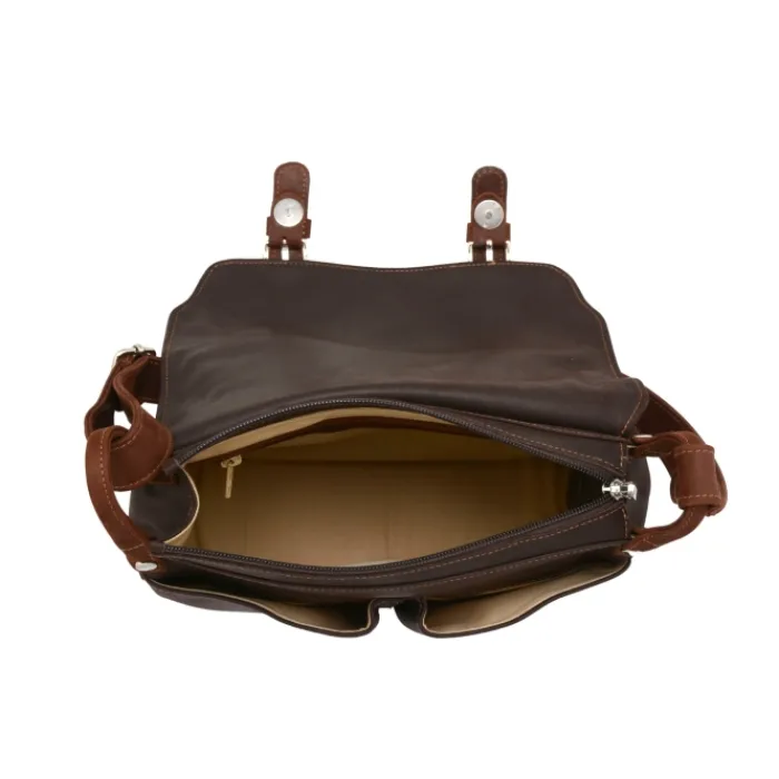 Frandi Sac besace Camille L>Femme Sac Cuir | Sac-Sacoches Cuir