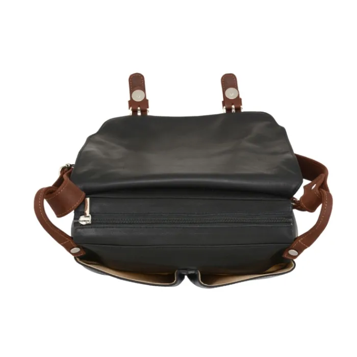 Frandi Sac besace Camille L>Femme Sac Cuir | Sac-Sacoches Cuir