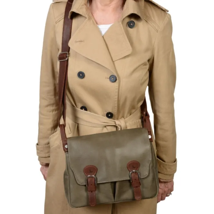 Frandi Sac besace Camille L>Femme Sac Cuir | Sac-Sacoches Cuir
