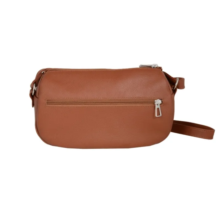 Frandi Sac Caroline Camel Paillettes>Femme Sac Cuir