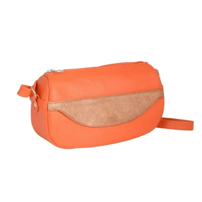 Frandi Sac Caroline Orange>Femme Sac Cuir