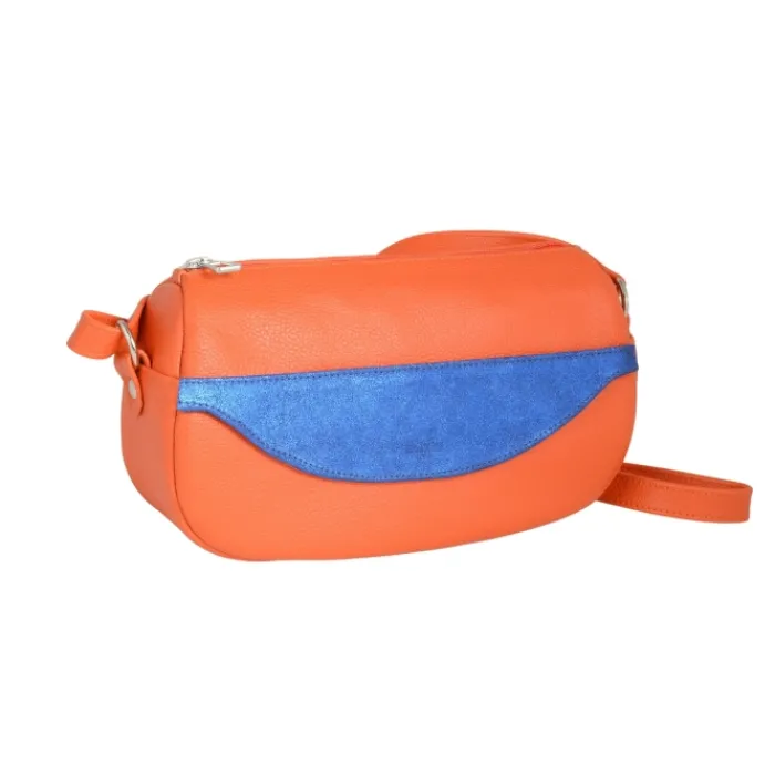 Frandi Sac Caroline Orange>Femme Sac Cuir