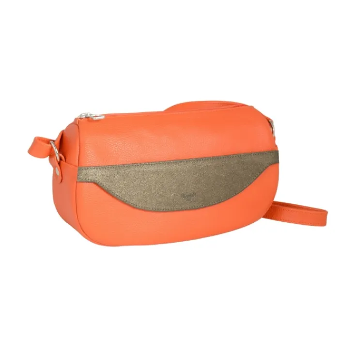 Frandi Sac Caroline Orange>Femme Sac Cuir
