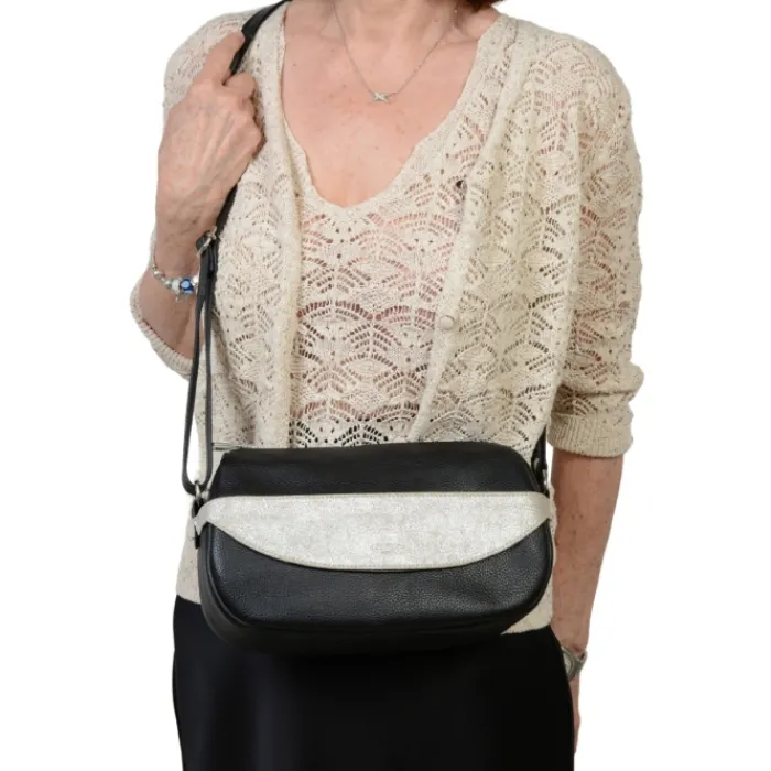 Frandi Sac Caroline Paillettes>Femme Sac Cuir