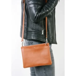 Frandi Sac cuir bandoulière femme - Made in France><noscript><img width=