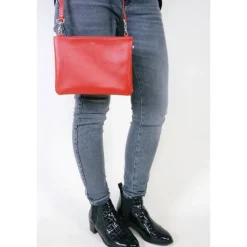 Frandi Sac cuir bandoulière femme - Made in France><noscript><img width=