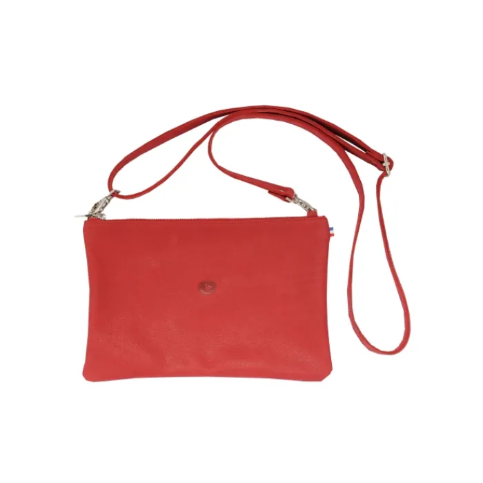 Frandi Sac cuir femme avec bandoulière cuir ->Femme Sac Cuir